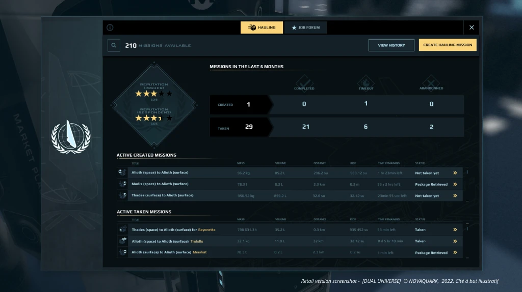DU Mission System