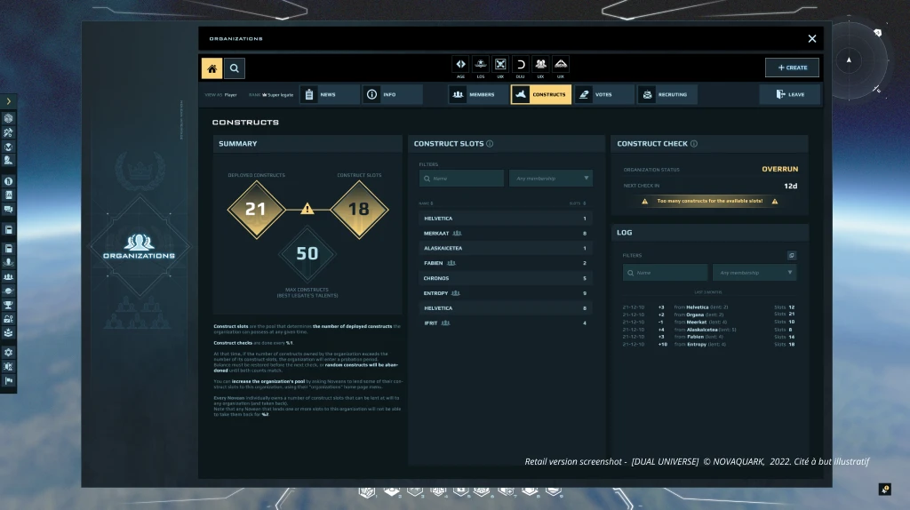 DU Organization System