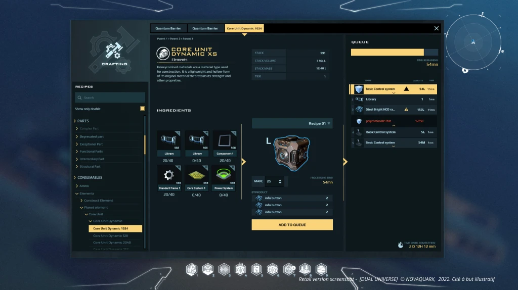 DU Crafting System