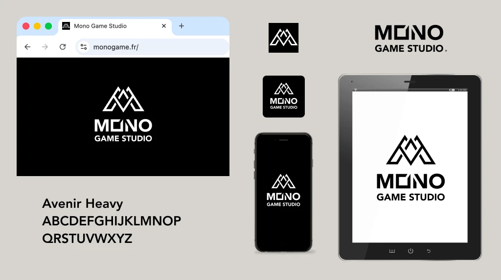 Mono Game logotype-concept