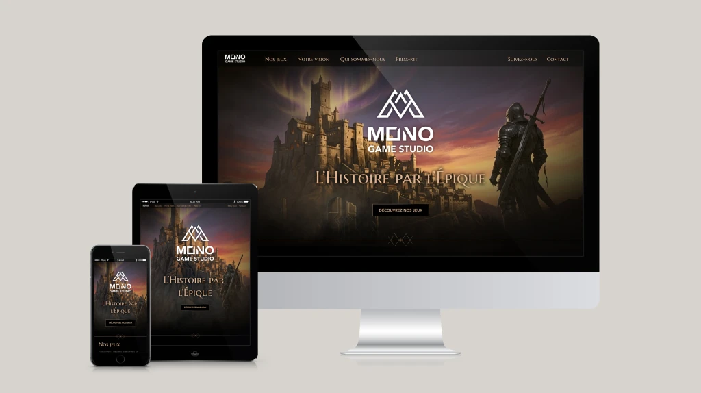 Mono Game website